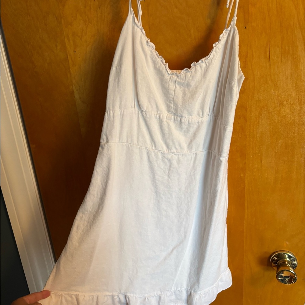 Abercrombie & Fitch White Mini Dress